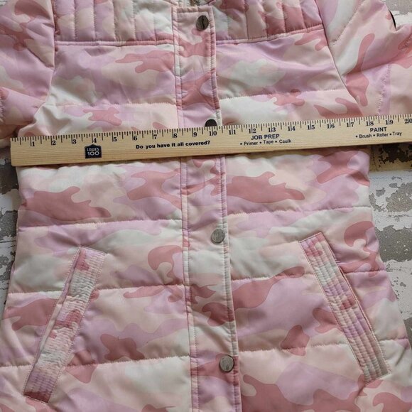 2264 HFX Youth‎ Girls Pink Camo Ski Jacket Size Large - Picture 5 of 6